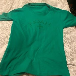 NOAH green shirt